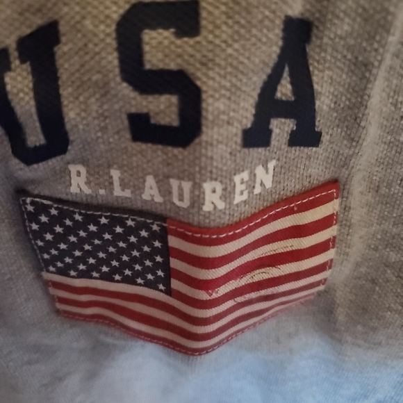 Gray Ralph Lauren Polo shirt - Picture 3 of 4